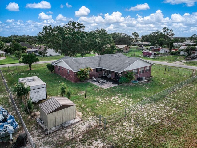 2430 N Dunwoodie Rd, Avon Park, FL 33825 - aerial perspective of suburban area