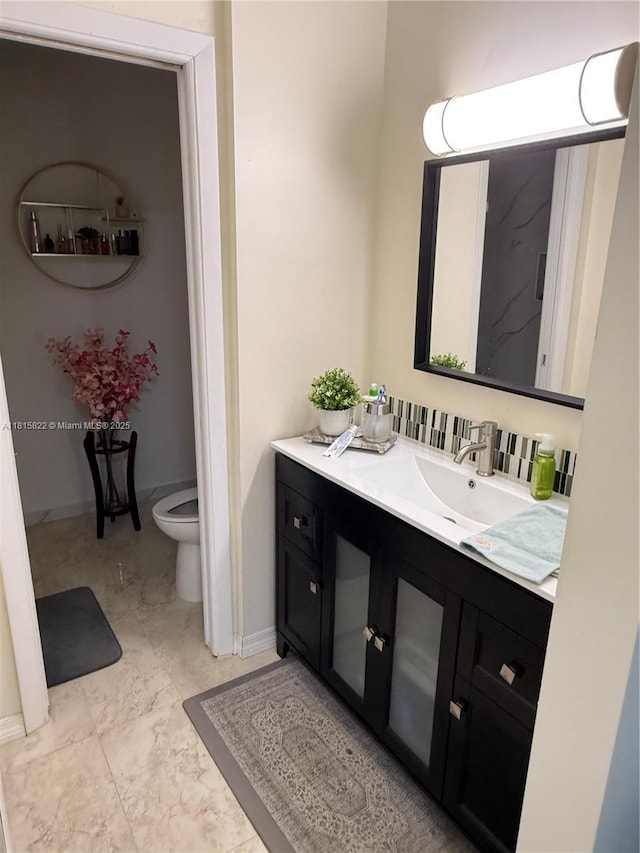 6560 SW 138th Ct Unit 804, Miami, FL 33183 - bathroom with vanity and marble finish flooring