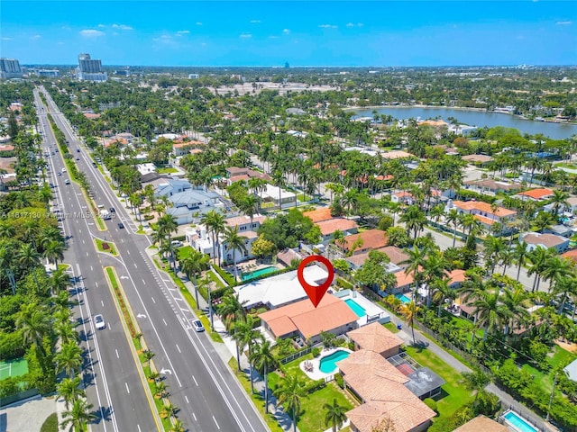1045 Hollywood Blvd, Hollywood, FL 33019 - view of property location with a main thoroughfare and a large body of water