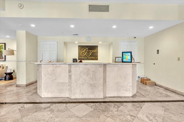 2351 Douglas Rd Unit 1204, Miami, FL 33145 - reception featuring recessed lighting and a bar