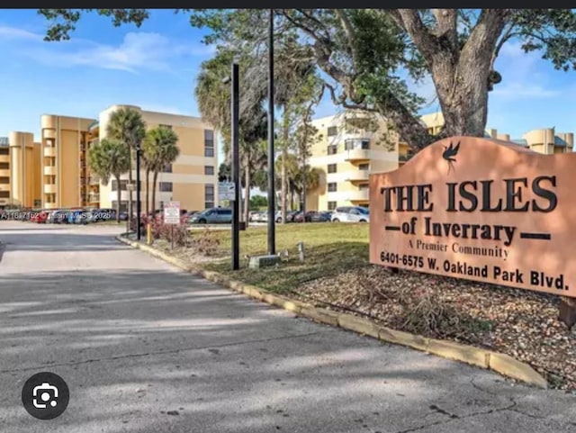 6575 W Oakland Park Blvd Unit 516, Lauderhill, FL 33313 - view of community / neighborhood sign