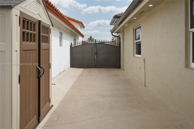 14945 SW 38th St, Miami, FL 33185 - view of patio with a gate