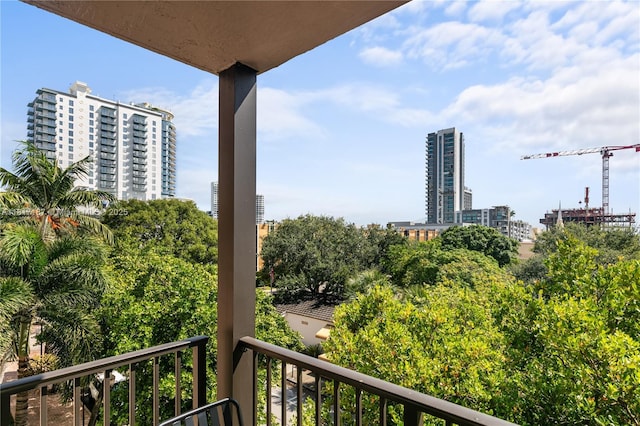 1900 Van Buren St Unit 407B, Hollywood, FL 33020 - balcony with a city view