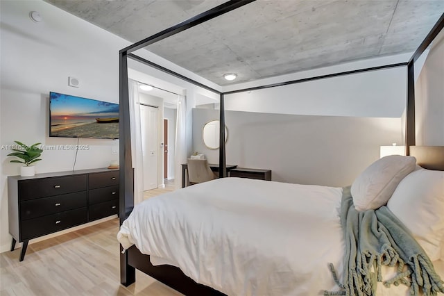 300 S Australian Ave Unit 302, West Palm Beach, FL 33401 - bedroom featuring light wood-type flooring