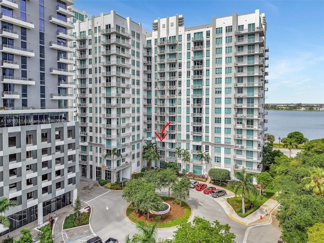 300 S Australian Ave Unit 302, West Palm Beach, FL 33401 - view of apartment building / complex featuring a water view