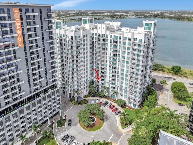 300 S Australian Ave Unit 302, West Palm Beach, FL 33401 - view of apartment building / complex featuring a water view and a view of city
