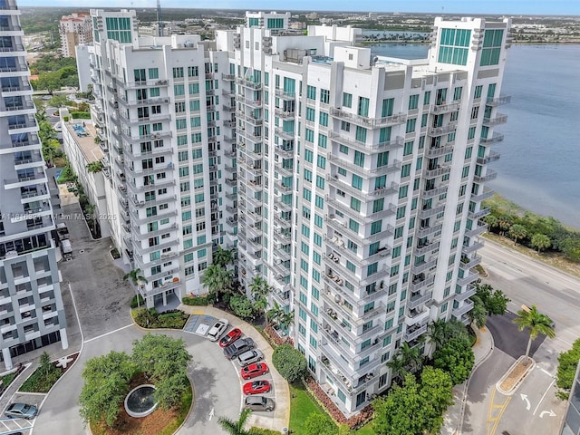 300 S Australian Ave Unit 302, West Palm Beach, FL 33401 - view of urban area with apartment complex / building and a nearby body of water