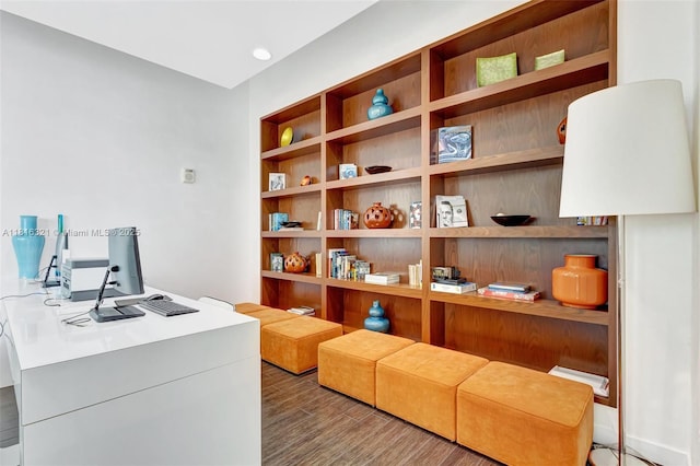 300 S Australian Ave Unit 302, West Palm Beach, FL 33401 - office area with wood finished floors