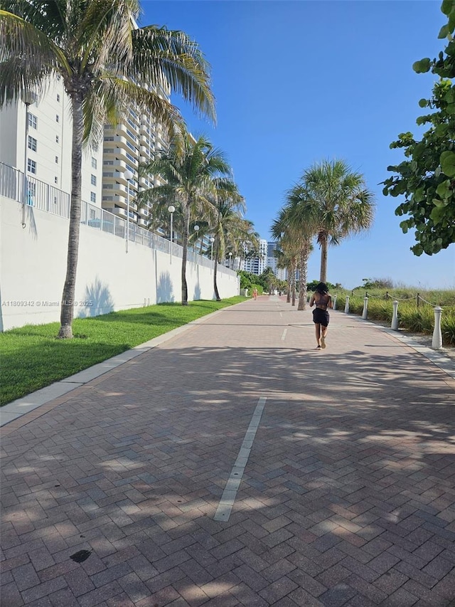 5701 E Collins Ave Unit Ph10, Miami Beach, FL 33140 - view of street with street lighting