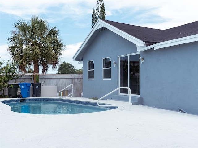 3613 SW 12th Pl, Fort Lauderdale, FL 33312 - view of swimming pool with a patio and entry steps