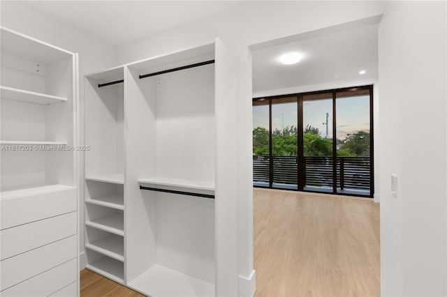 8811 SW 56th St, Miami, FL 33165 - walk in closet featuring wood finished floors