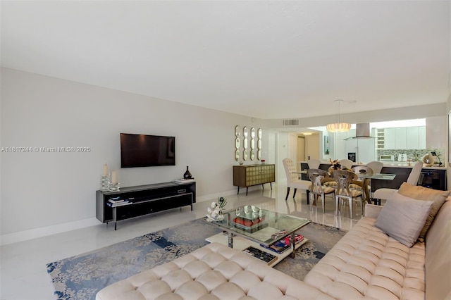 18151 NE 31st Ct Unit 1905, Aventura, FL 33160 - living area featuring baseboards