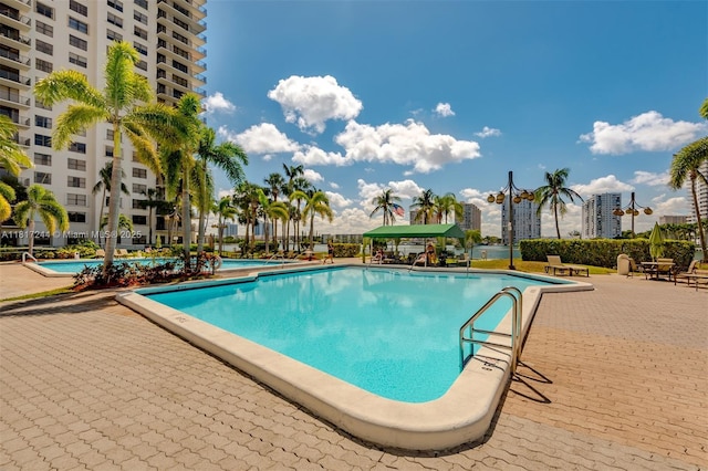 18151 NE 31st Ct Unit 1905, Aventura, FL 33160 - community pool featuring a patio area