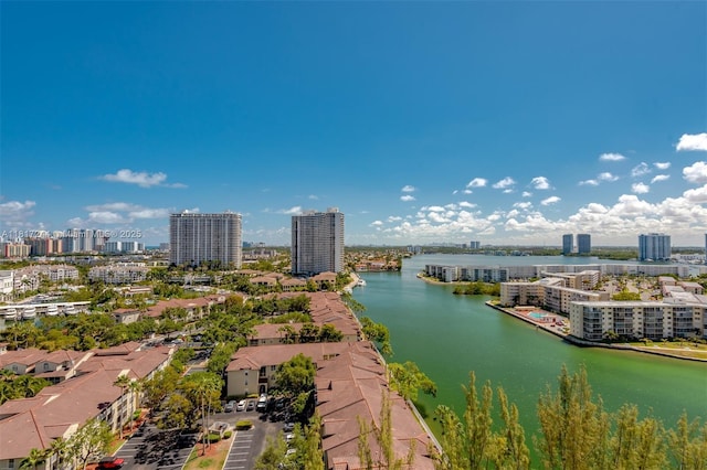 18151 NE 31st Ct Unit 1905, Aventura, FL 33160 - view of urban area with a nearby body of water