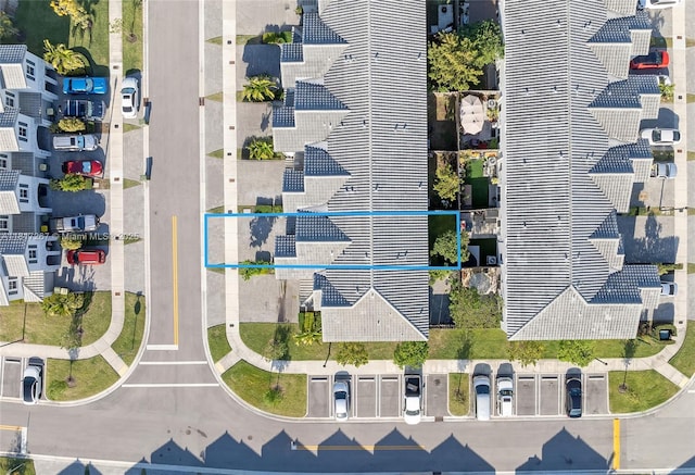 2608 SE 11th Ct Unit 2608, Homestead, FL 33035 - aerial view of property and surrounding area featuring property parcel outlined