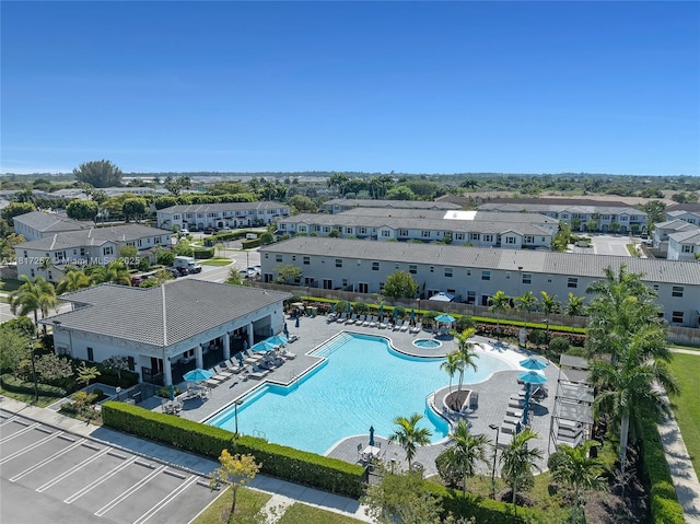 2608 SE 11th Ct Unit 2608, Homestead, FL 33035 - bird's eye view of a pool area