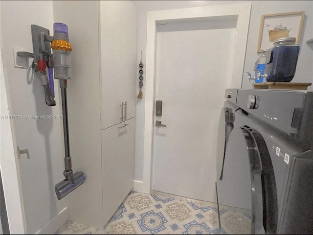 14121 SW 152nd Ter, Miami, FL 33177 - laundry room featuring washer and dryer and cabinet space