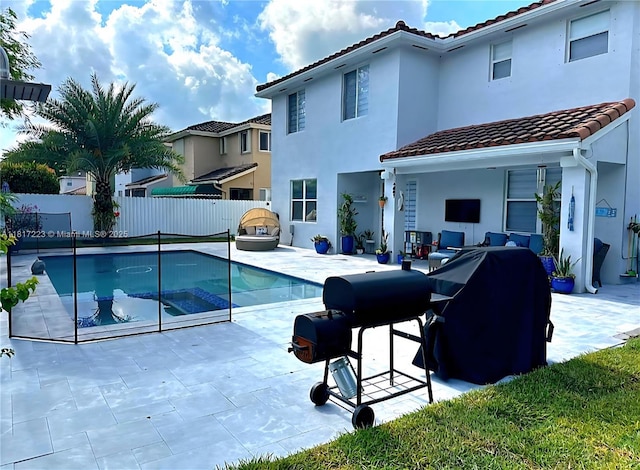 14121 SW 152nd Ter, Miami, FL 33177 - view of swimming pool with a patio area