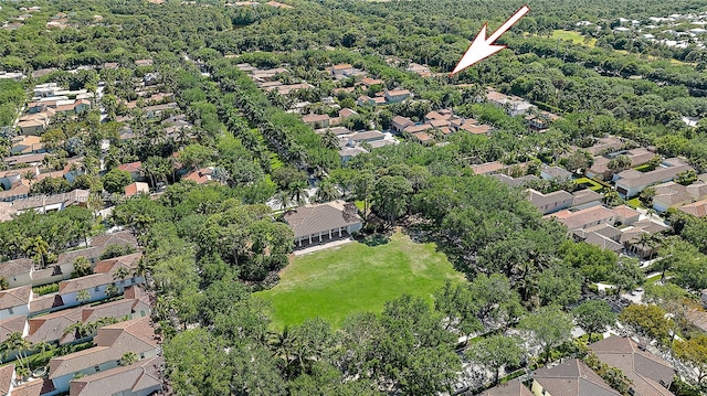 112 Segovia Way, Jupiter, FL 33458 - aerial view of property and surrounding area with nearby suburban area