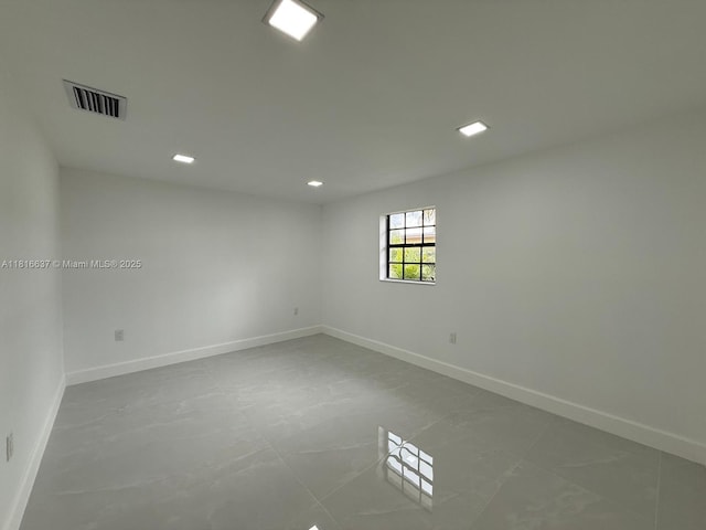 4314 SW 97th Ct, Miami, FL 33165 - unfurnished room with baseboards and recessed lighting