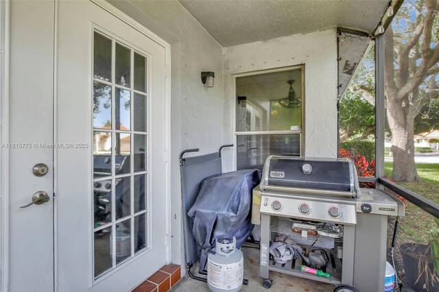 9012 Lake Park Cir S, Davie, FL 33328 - view of patio / terrace featuring grilling area