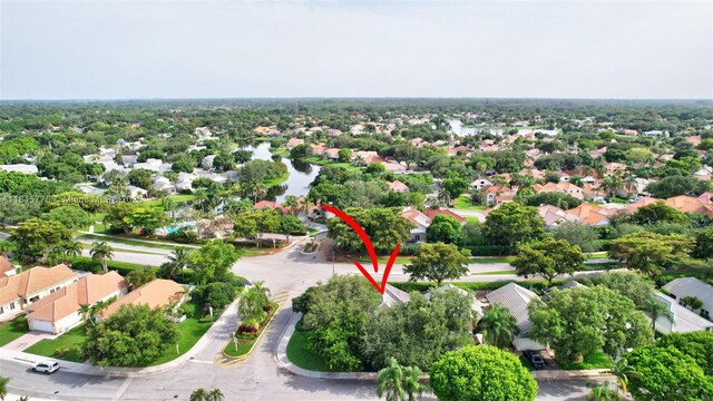 9012 Lake Park Cir S, Davie, FL 33328 - aerial perspective of suburban area