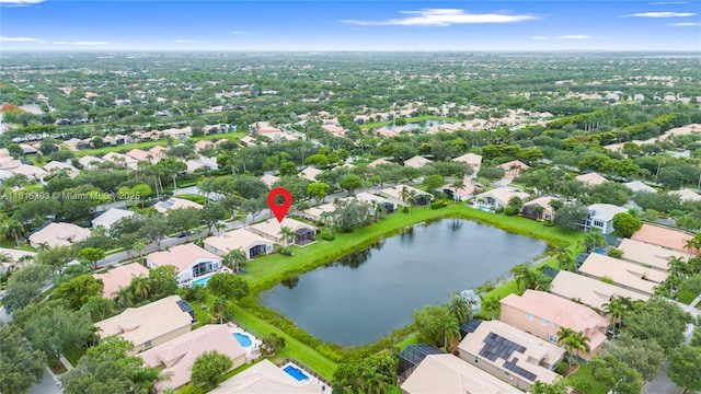7215 Great Falls Cir, Boynton Beach, FL 33437 - aerial view of residential area with a nearby body of water