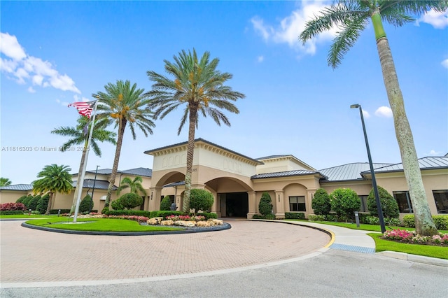 7215 Great Falls Cir, Boynton Beach, FL 33437 - view of building exterior with curved driveway