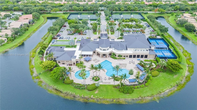 7215 Great Falls Cir, Boynton Beach, FL 33437 - bird's eye view of a large body of water