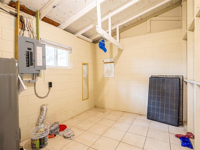 4915 Pine Needle Dr, Orlando, FL 32808 - basement featuring electric panel and tile patterned floors