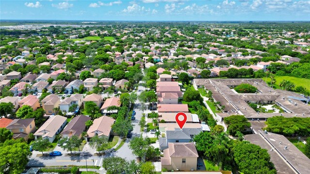 1100 SE 19th Ave, Homestead, FL 33035 - aerial perspective of suburban area