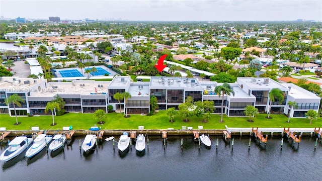 1100 SE 5th Ct Unit 87, Pompano Beach, FL 33060 - aerial view of a large body of water
