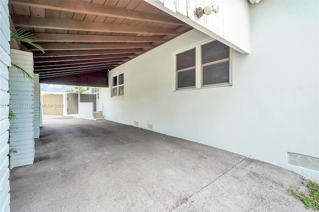 1013 S 24th Ave, Hollywood, FL 33020 - view of patio / terrace with a carport