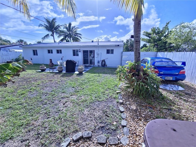 1720 SW 64th Ave, North Lauderdale, FL 33068 - rear view of house featuring stucco siding