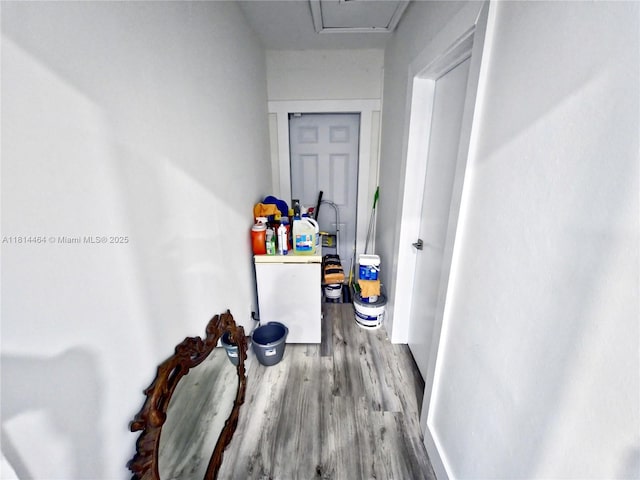 1720 SW 64th Ave, North Lauderdale, FL 33068 - hallway with wood finished floors