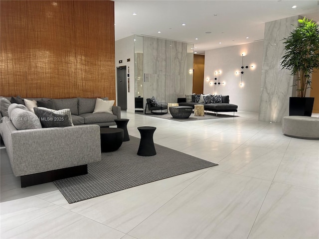 17550 Collins Unit 1604, Sunny Isles Beach, FL 33160 - community lobby featuring recessed lighting