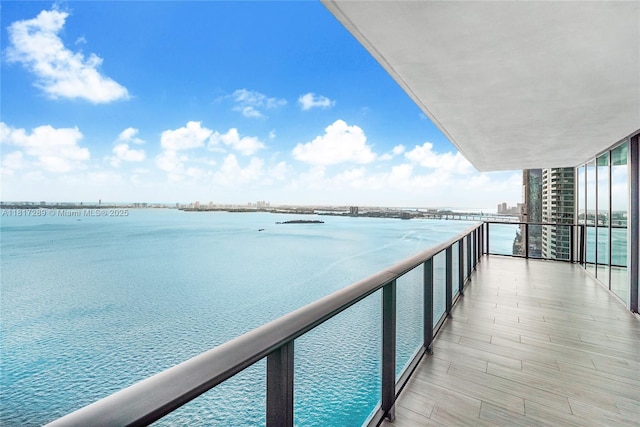 3131 NE 7th Ave Unit 3101, Miami, FL 33137 - balcony with a water view