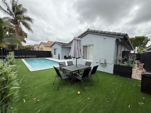 6871 SW 159th Pl, Miami, FL 33193 - view of pool with a fenced backyard