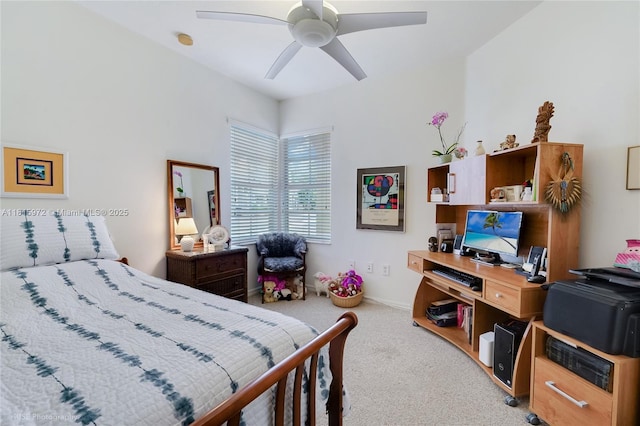 754 NE 90th St Unit 701, Miami, FL 33138 - carpeted bedroom with a ceiling fan and baseboards