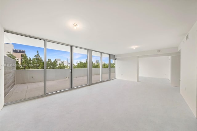 1201 20th St Unit 310, Miami Beach, FL 33139 - unfurnished room featuring expansive windows