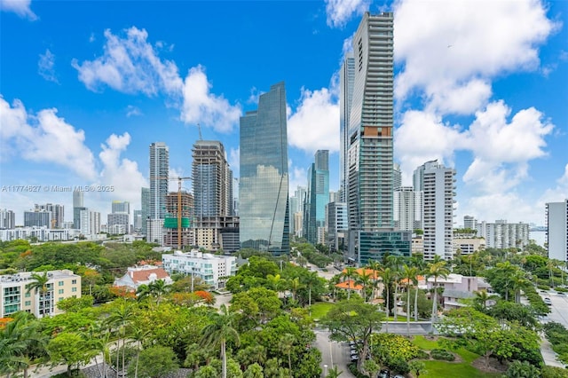 1581 Brickell Ave Unit 808, Miami, FL 33129 - skyline view