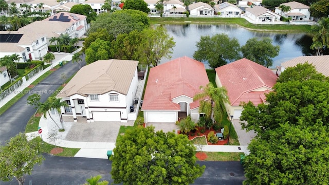 5402 NW 110th Ave, Doral, FL 33178 - aerial view of residential area featuring a large body of water