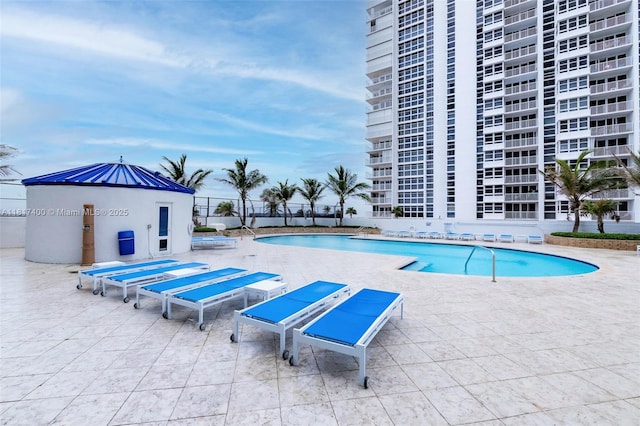 1360 S Ocean Blvd Unit 304, Pompano Beach, FL 33062 - community pool featuring a patio area