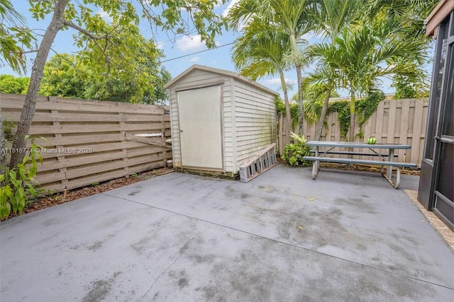 7968 Venetian St, Miramar, FL 33023 - fenced backyard featuring a patio area