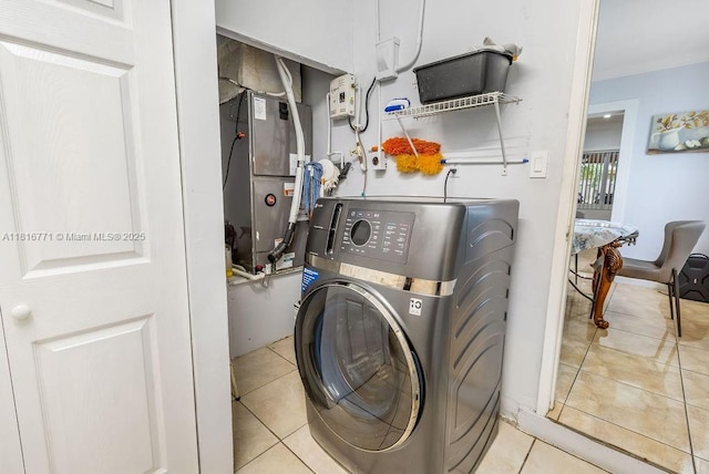 7968 Venetian St, Miramar, FL 33023 - laundry room featuring washer / clothes dryer and tile patterned floors