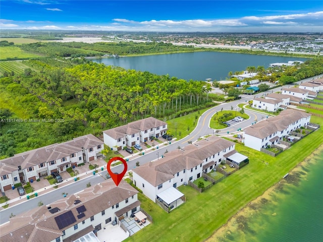 10225 SW 231st Ln, Miami, FL 33190 - aerial view of residential area featuring a nearby body of water