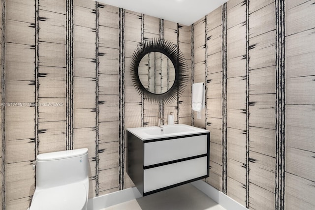 450 Alton Rd Unit 2007, Miami Beach, FL 33139 - bathroom featuring vanity and toilet