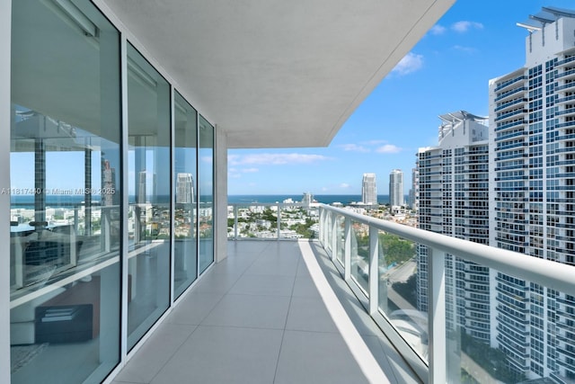 450 Alton Rd Unit 2007, Miami Beach, FL 33139 - balcony with a city view and a water view