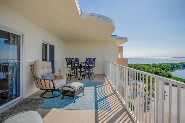 200 Wrenn St Ph 701, Plantation Key, FL 33070 - balcony featuring a water view