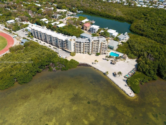 200 Wrenn St Ph 701, Plantation Key, FL 33070 - aerial view of property's location with a nearby body of water